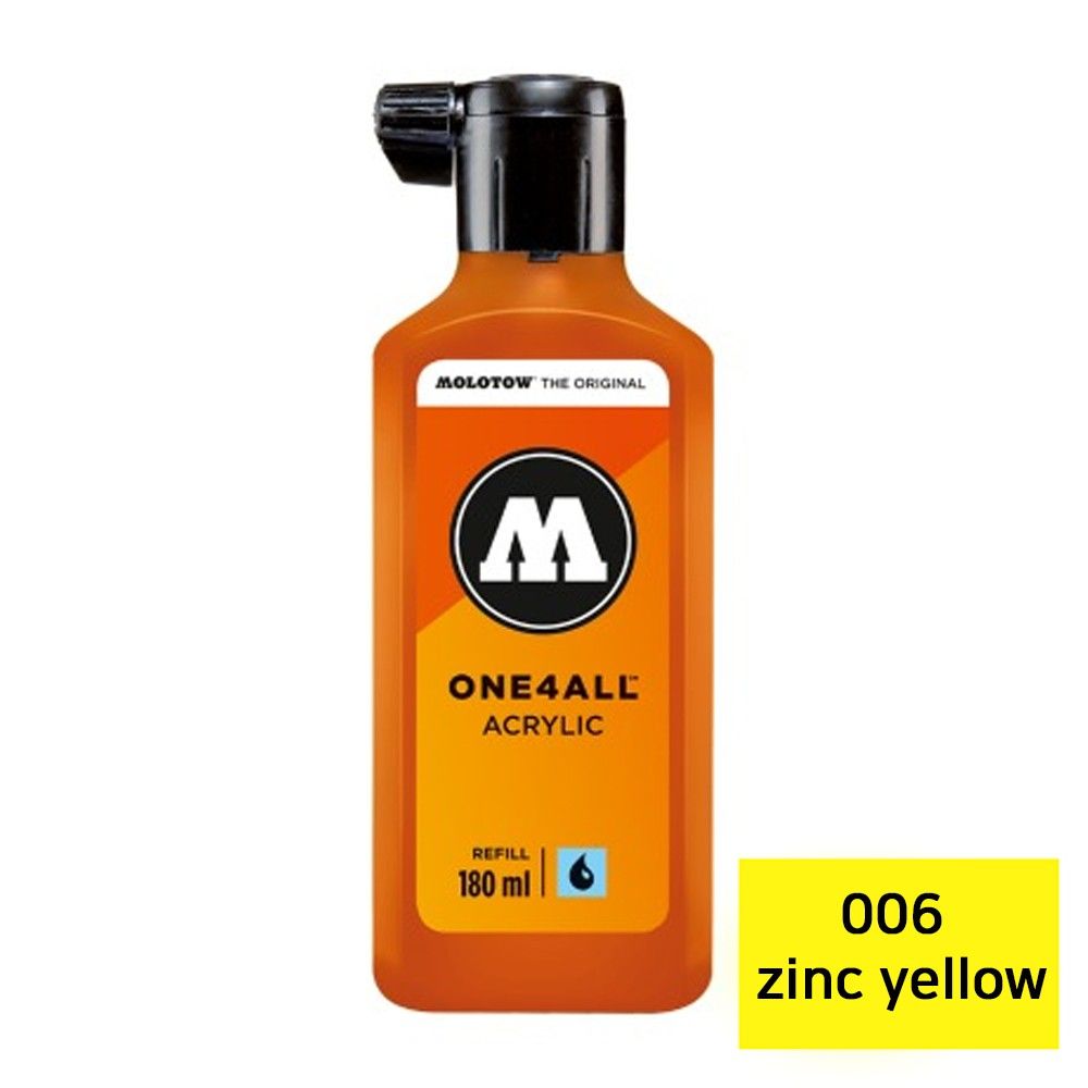 모로토우 원포올 마카 리필 180ml 006 zinc yellow