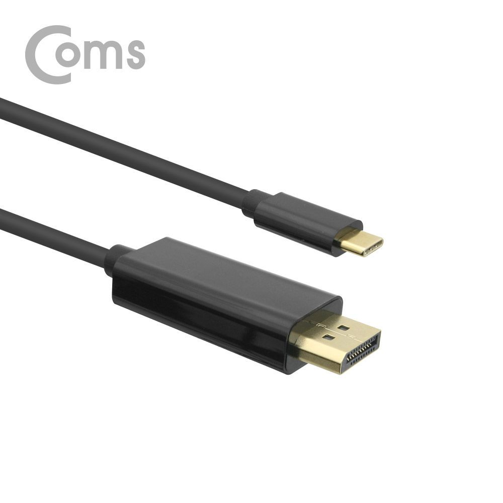 Coms USB 3.1 Type C(M) to DP(M) 변환 케이블 1.8M