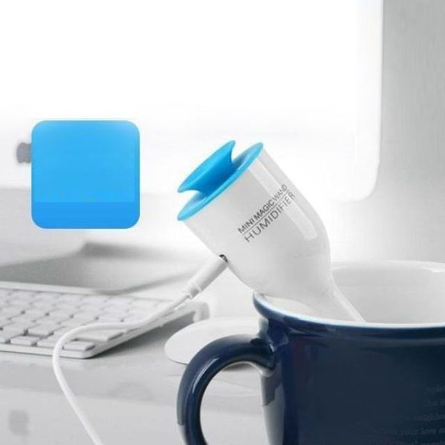 USB 가습기 미니 가습기 사무실 컵가습기 화이트