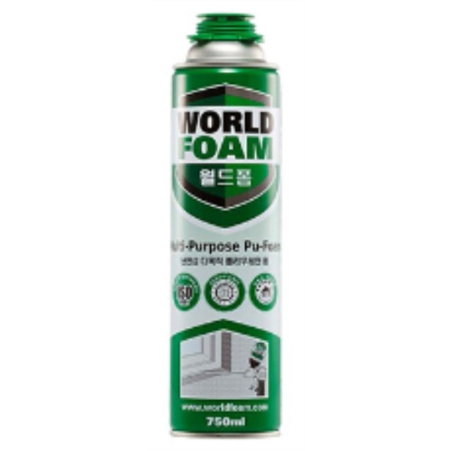 폴리우레탄 폼 (15 EA) 스트로우타입-750ml WR-A