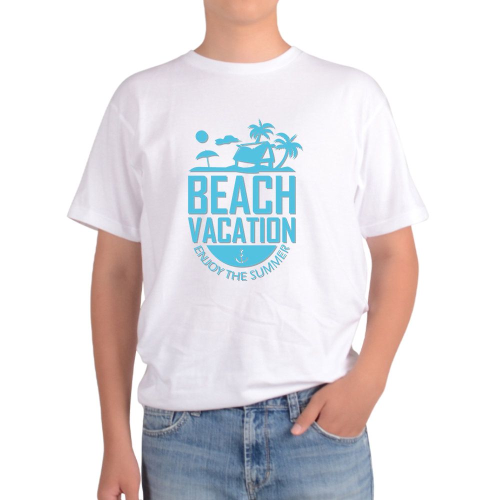 오버핏반팔 해변 휴가 여름을 즐기자 BEACH VACA