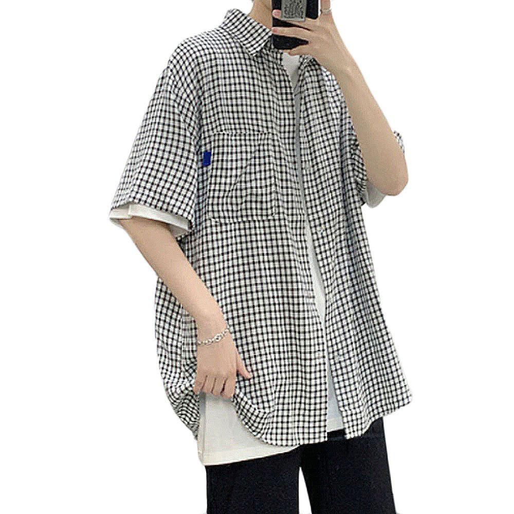 남성 체크 남방 데일리룩 신상 인기 패션 여름 셔츠
