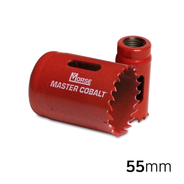 모르스 바이메탈 홀쏘 55MM 전동 절삭 공구