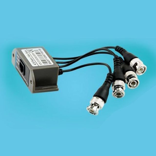 coms BNC 리피터(Balun)CCTV 신호연장BNC to RJ45