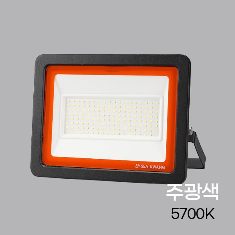 사각LED투광기 S-20 100W 노출 주광 KC