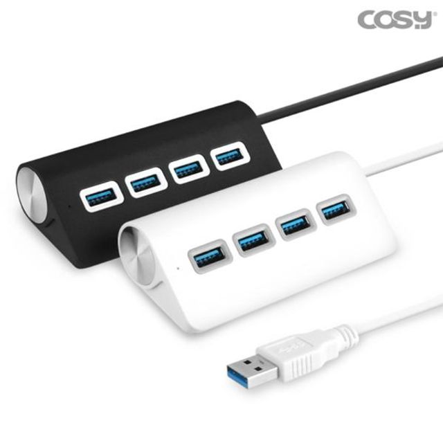 뉴욕USB3.0허브(4포트/UH3356.WH/화이트/코시)