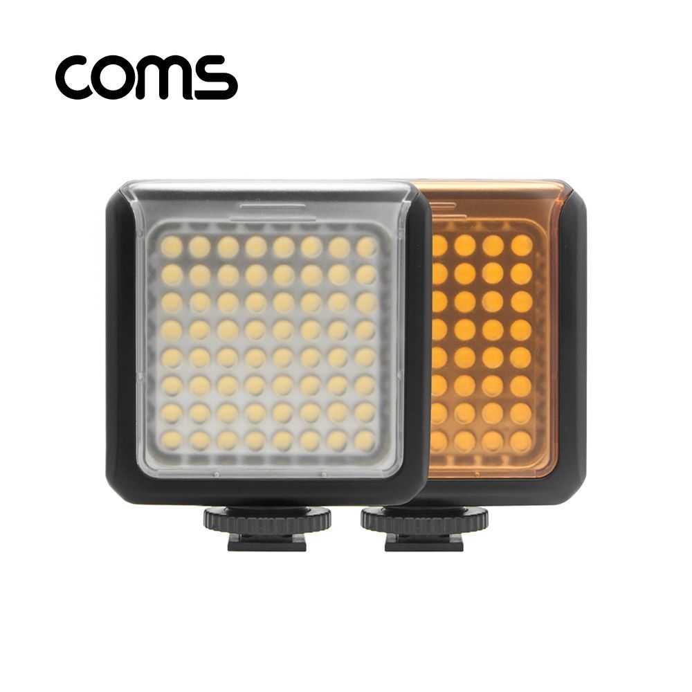 Coms 카메라 동영상 촬영용 64LED 플래시 라이트 램프