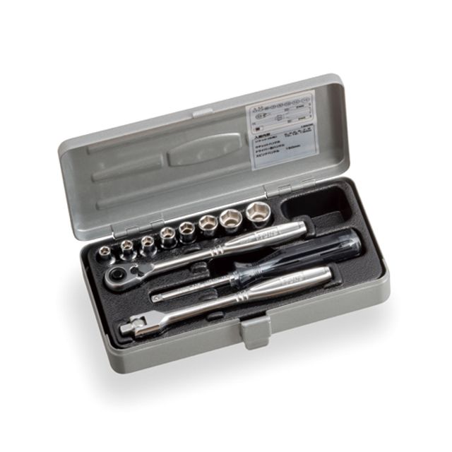 토네 핸드소켓세트 1/4x11PCS (1850M) 1SET