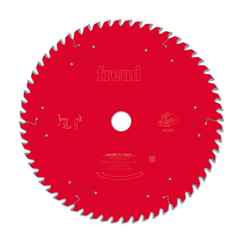 프레우드 FR25W003T 목공용 원형톱날 60날 250mm