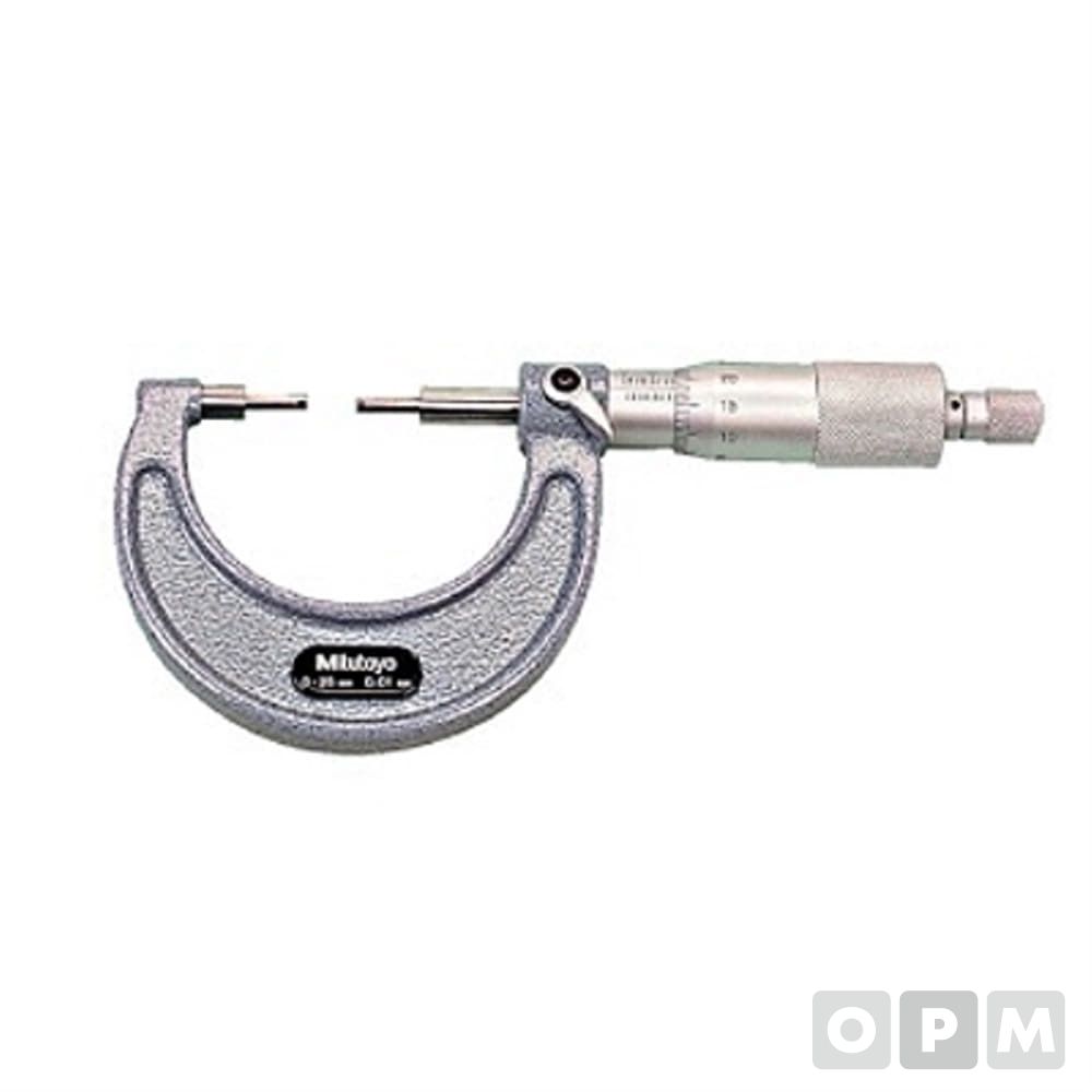 마이크로미터스플라인 0-25mm/3mm(A) M111-115 1EA