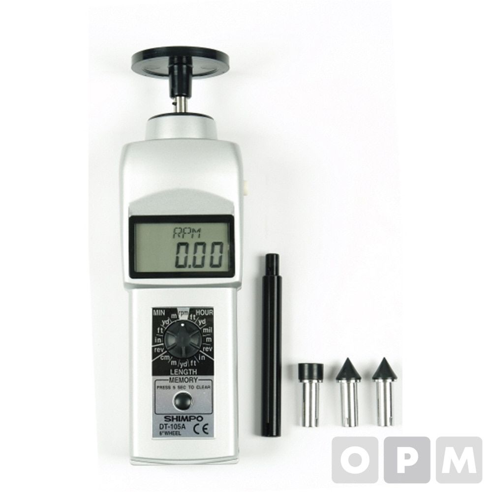 회전계 디지털접촉식(LCD) SHIMPO/DT-105A