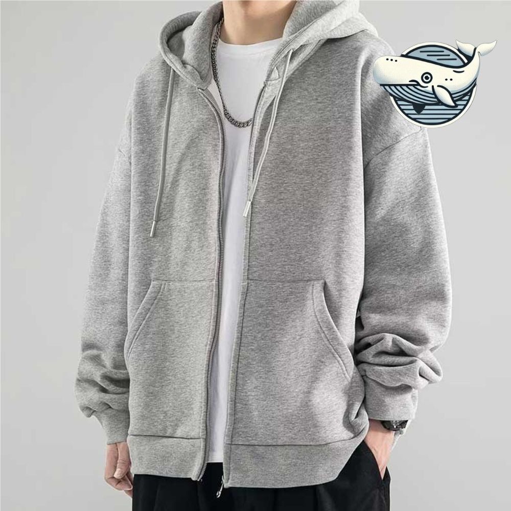 편안한 남자 후드집업 외출용 캐주얼 데일리