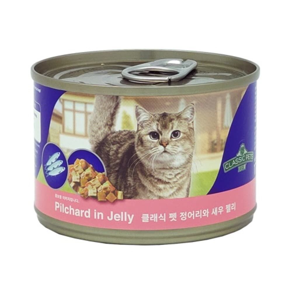 클래식펫 캣캔 정어리 새우 170g x 24개