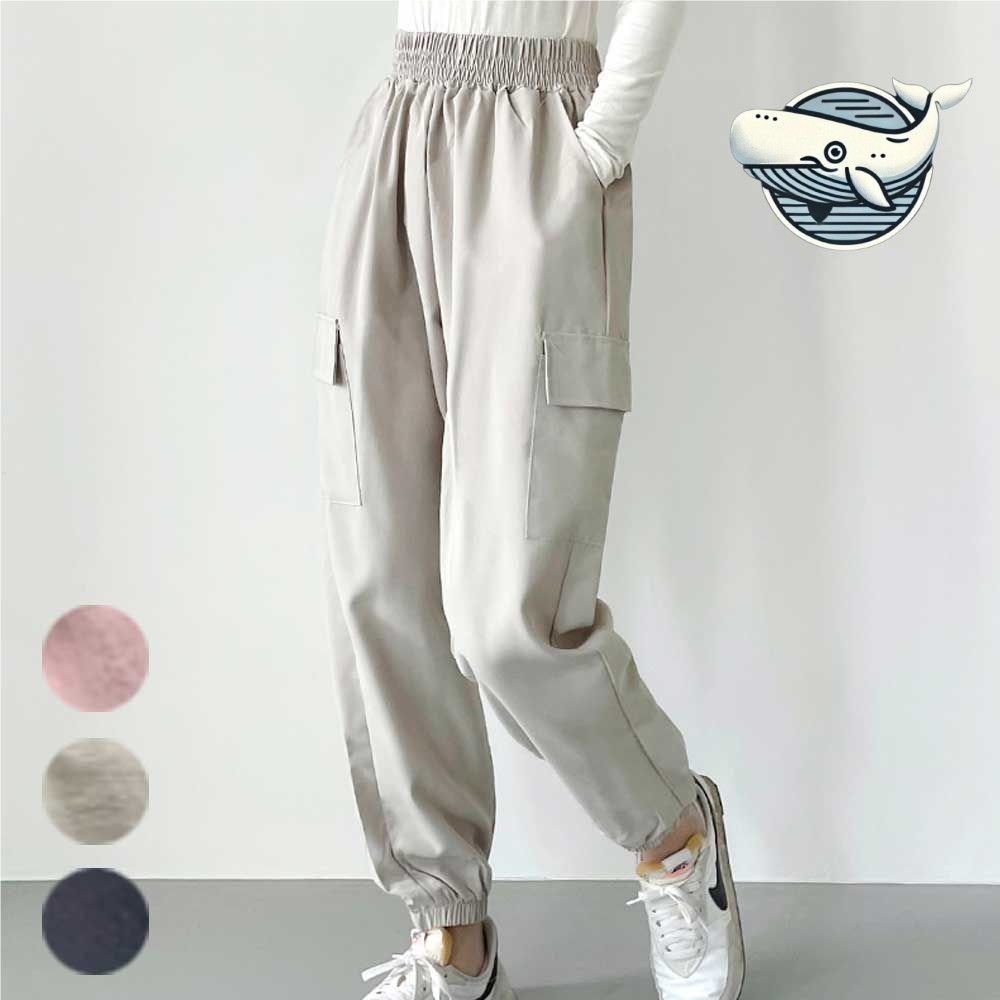여자 캐주얼 조거 팬츠 스트리트 바지 데일리