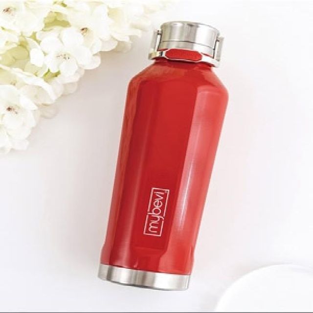 MYBEVI 콰트로 캔틴 490ml 캐리핸들 (red)