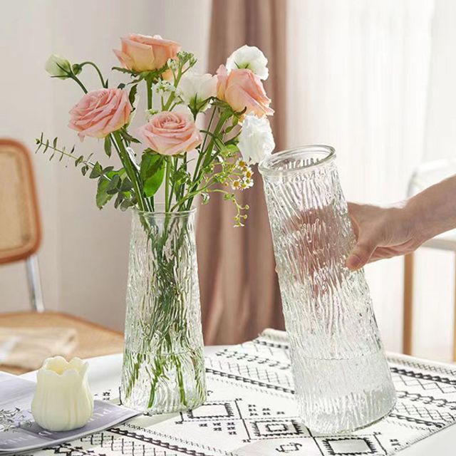 유리화병/원형유리꽃병