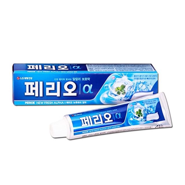 LG생활)페리오뉴후레쉬알파치약-박스(40개입)