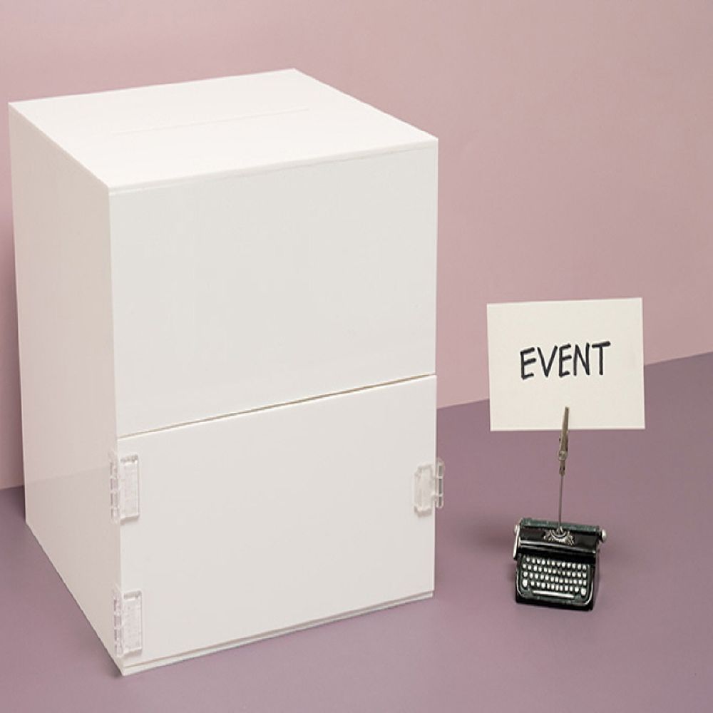 아트사인 투표 추첨 응모 모금함200(흰색) 4397