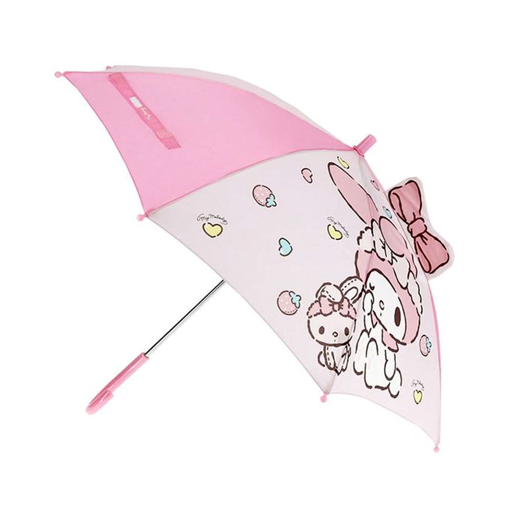 마이멜로디 53 리본입체 홀로그램 우산 여아동 투명창