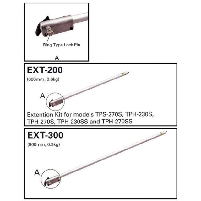 고지톱/전정기 연장봉 액세사리 900mm 0.9kg EXT-30
