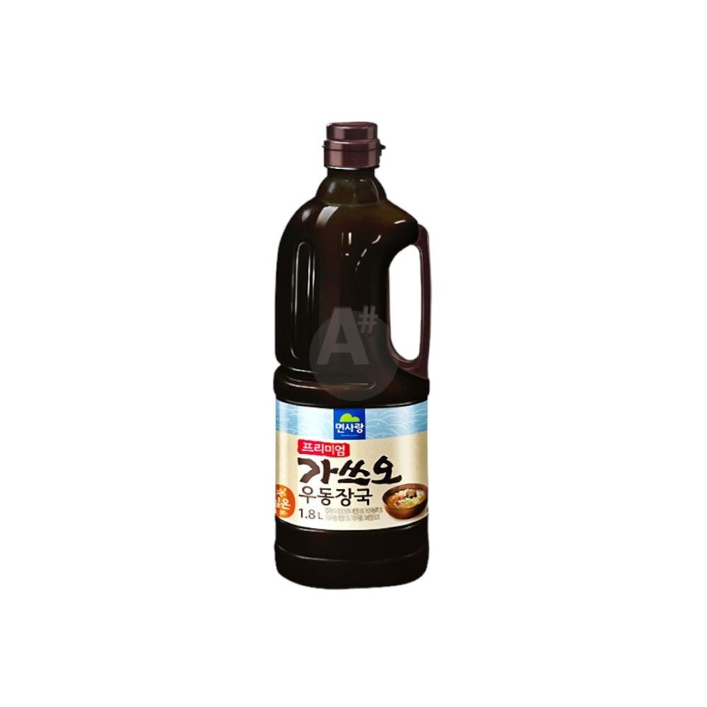 면사랑 프리미엄 가쓰오우동장국 1.8L 우동육수 쯔유