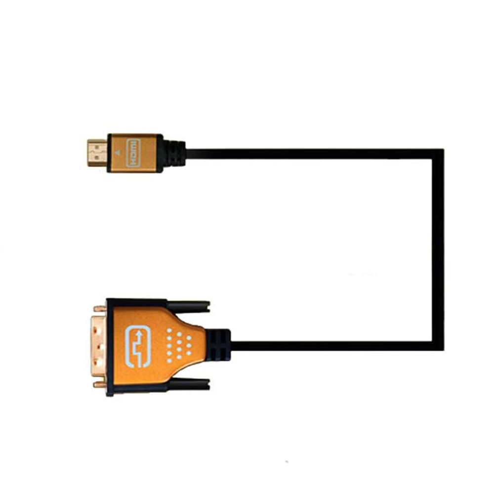 HDMI to DVI 1.4v 골드메탈 케이블 10M