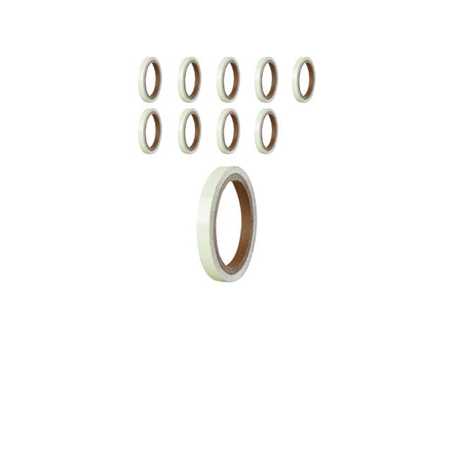 비상시에 사용하는 1cm x 5m 야광 테이프 X 10개입