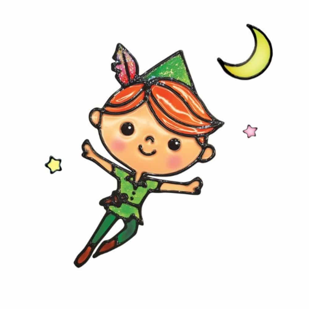 글라스데코 10번 야광 글라스데코도안 어린이색칠놀이