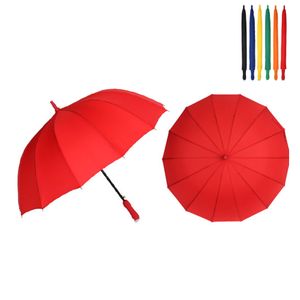 아이티알,NE 폰지 컬러 칼라 1단 멜빵 60 14k 장우산 패션우산