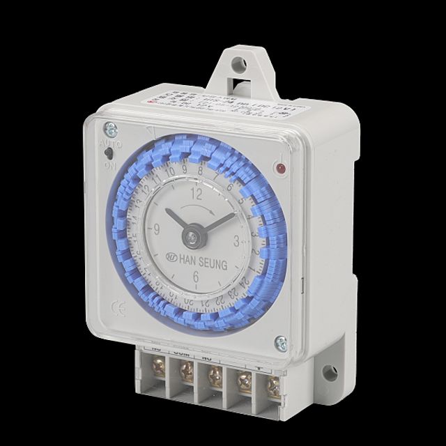 타이머(기계식) HTS-24BB 정전보상 DC 12V