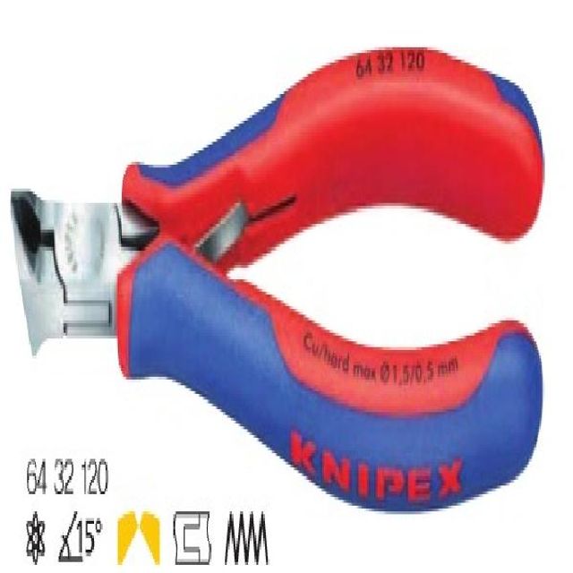 KNIPEX 독일 강력 정밀 전자니퍼 64-32-120 크니픽스