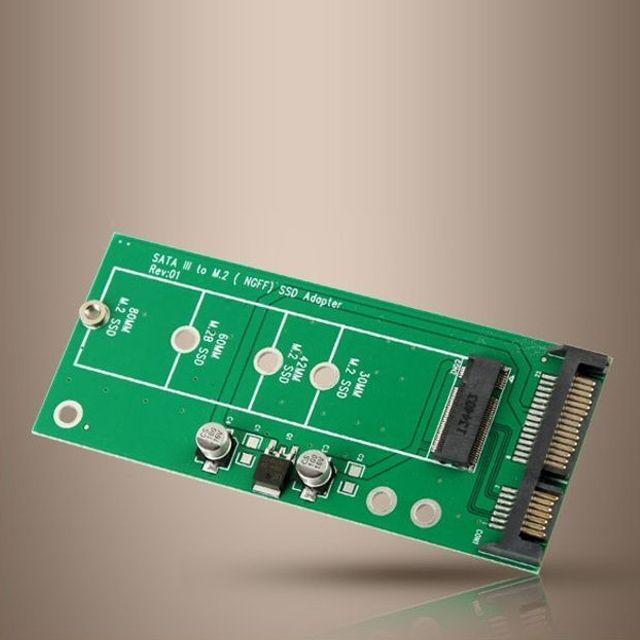 SATA 변환 컨버터 M.2 NGFF SSD KEY B MtoSATA IT983