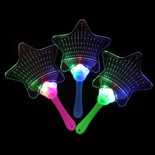 LED 부채 별 50개