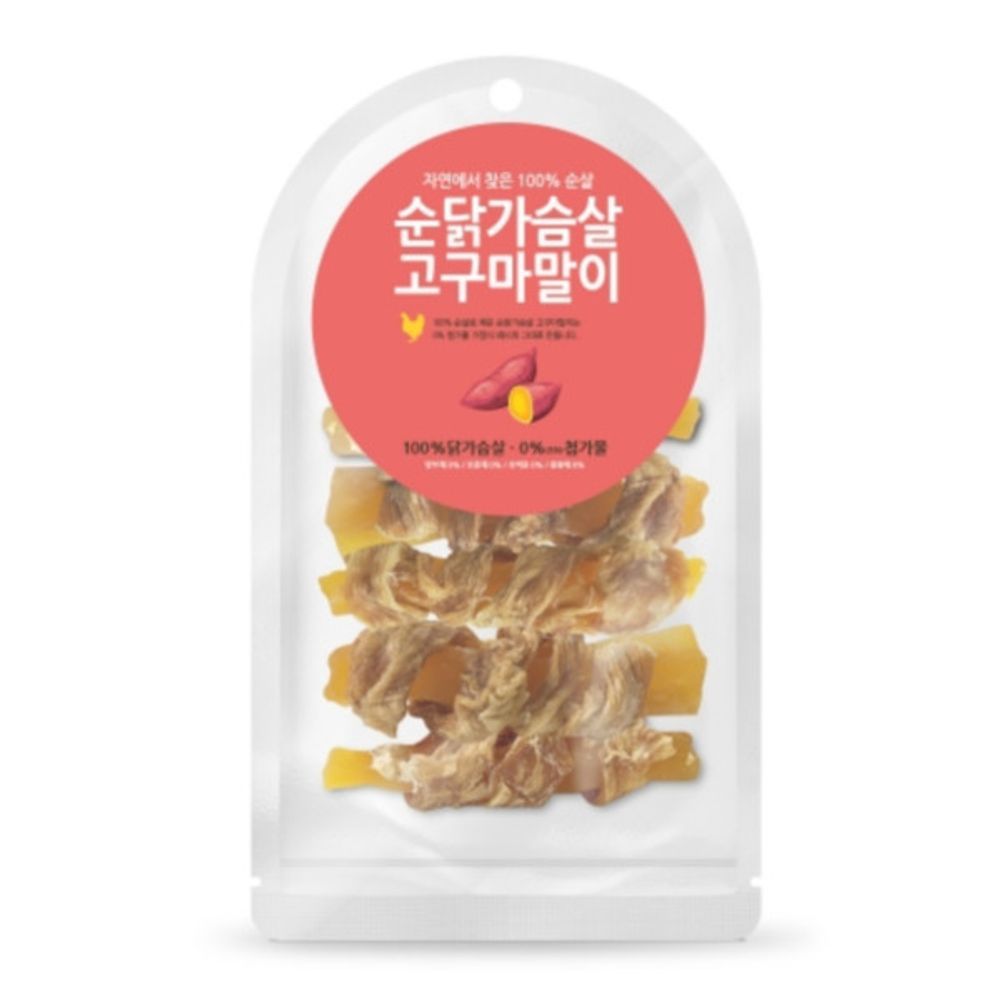 자연애 순 닭가슴살 고구마말이 75g