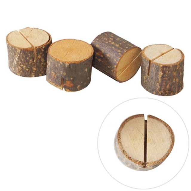 메모꽂이(통나무) 3cmx3cm 백개입x1봉