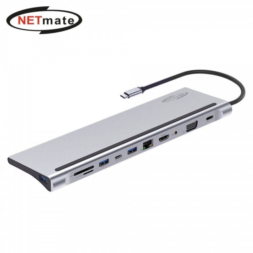 NETmate NMJSTCD03 USB Type C 올인원 도킹 스테이션