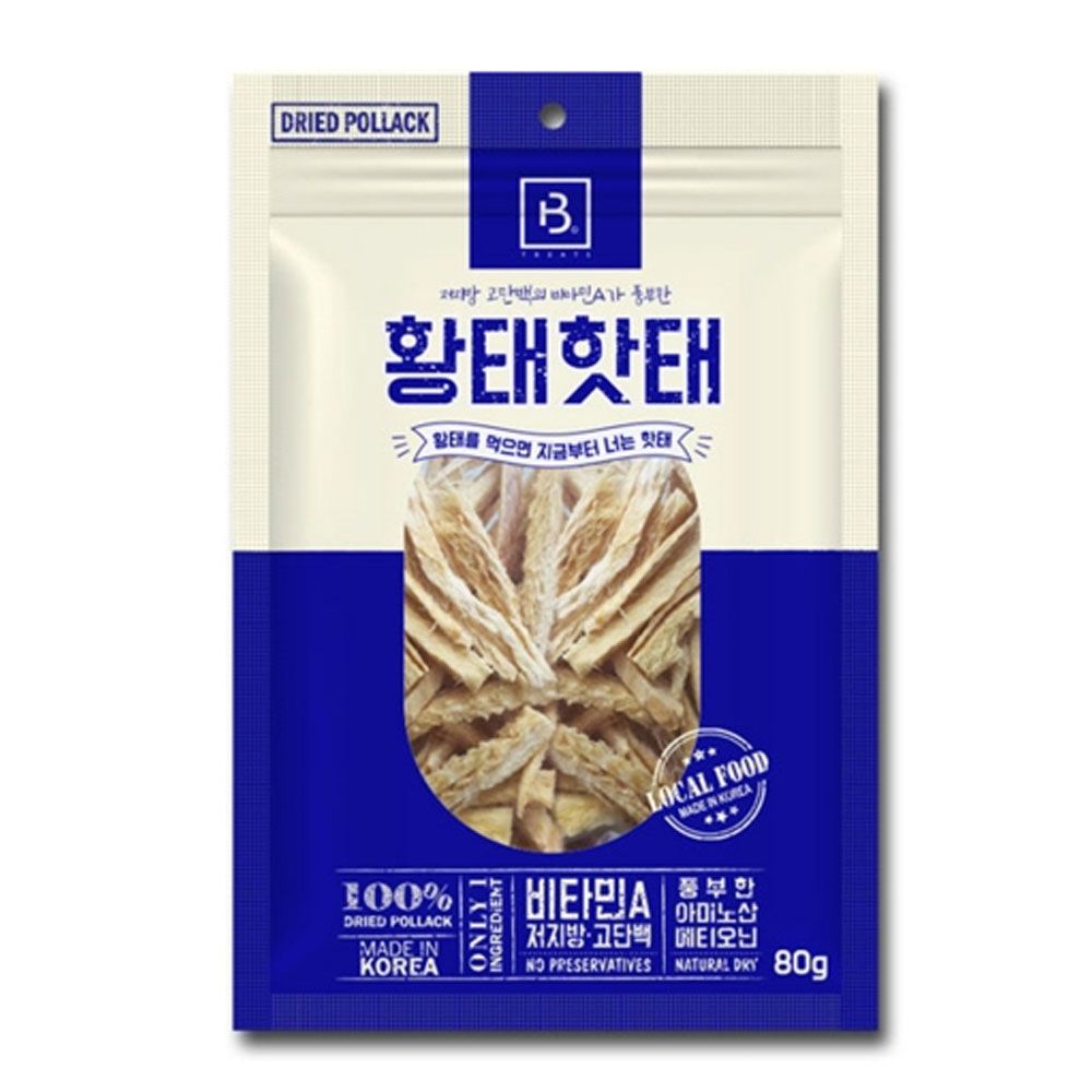 황태 핫태 80g X10개 강아지 반려동물 고단백 간식