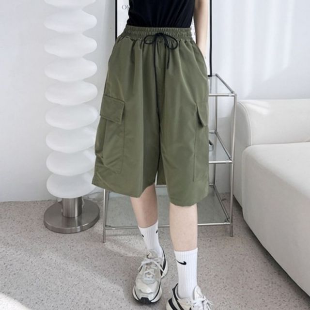 데일리 반바지 여자 기본 카고 데이 여성 반바지 여름