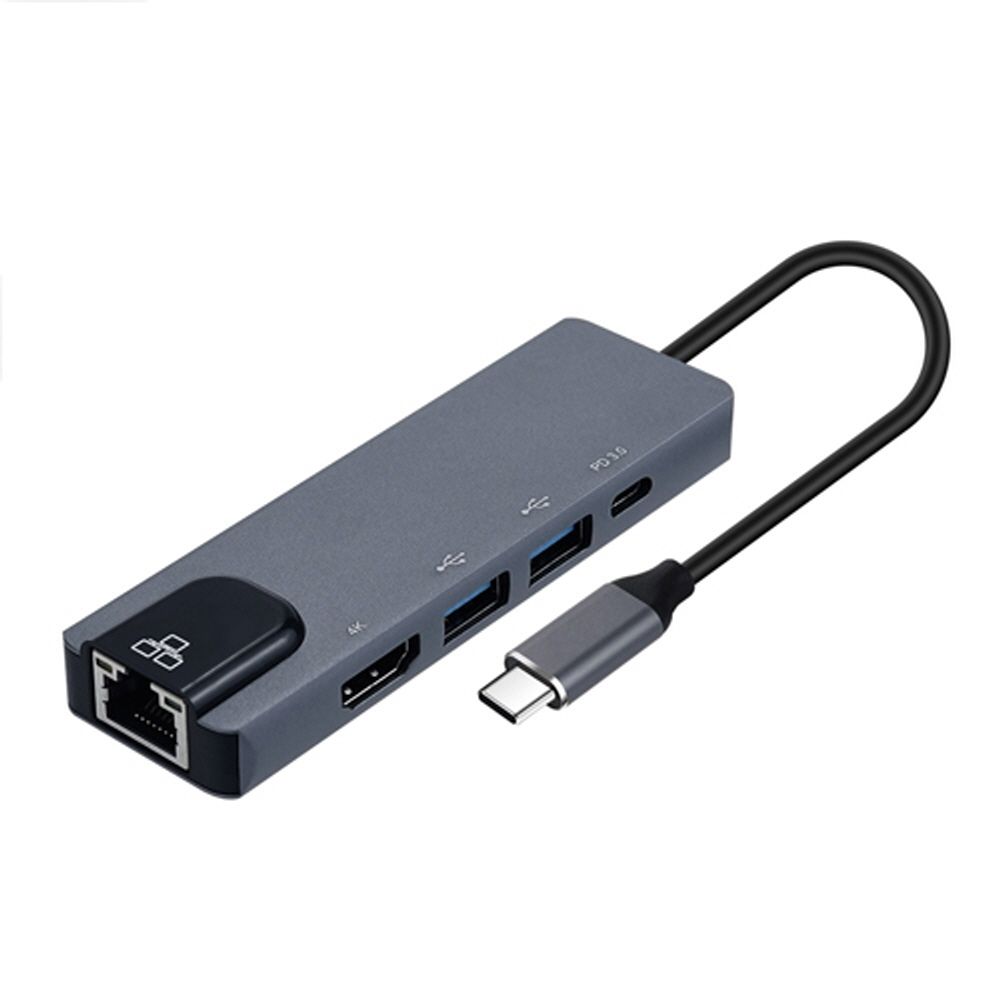 USB C타입 멀티 허브 도킹스테이션 HDMI 이더넷