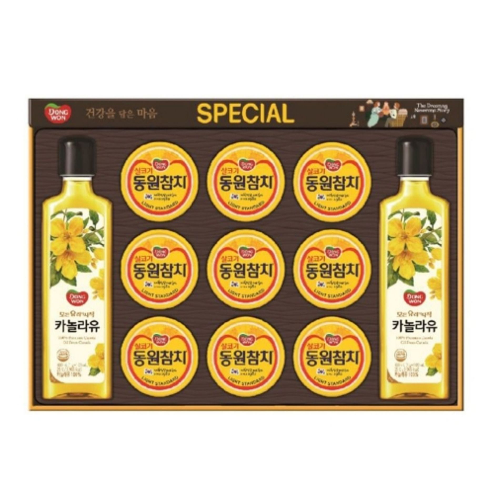 동원 스페셜47호 선물세트(1세트) 참치 식용유 설 추
