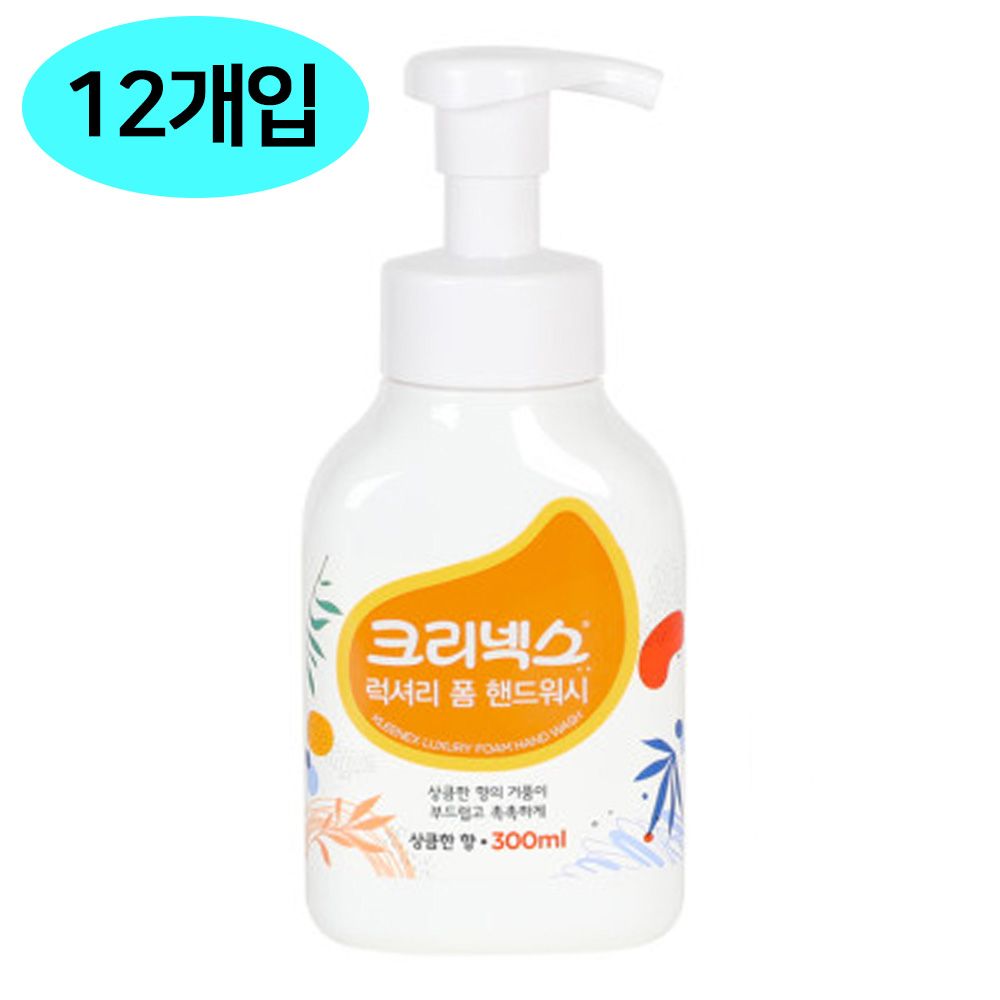 크리넥스 폼 핸드워시 300ml x 12개입