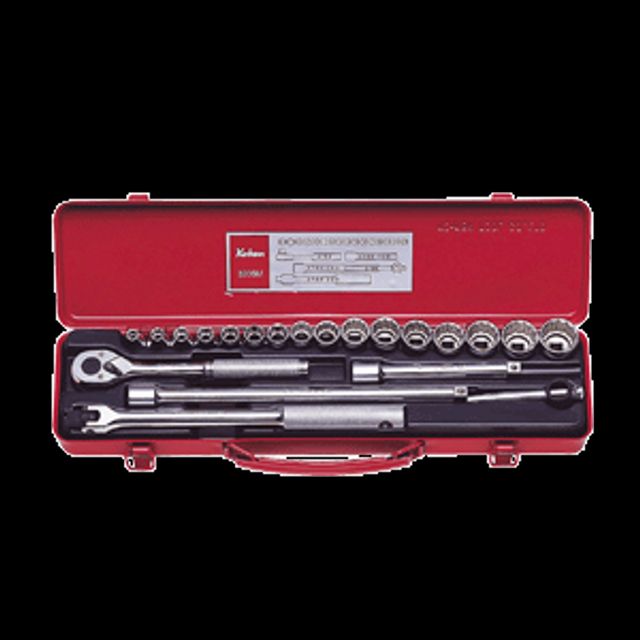 KOKEN 소켓렌치세트(6PT) 3206M 3/8DRx21pcs