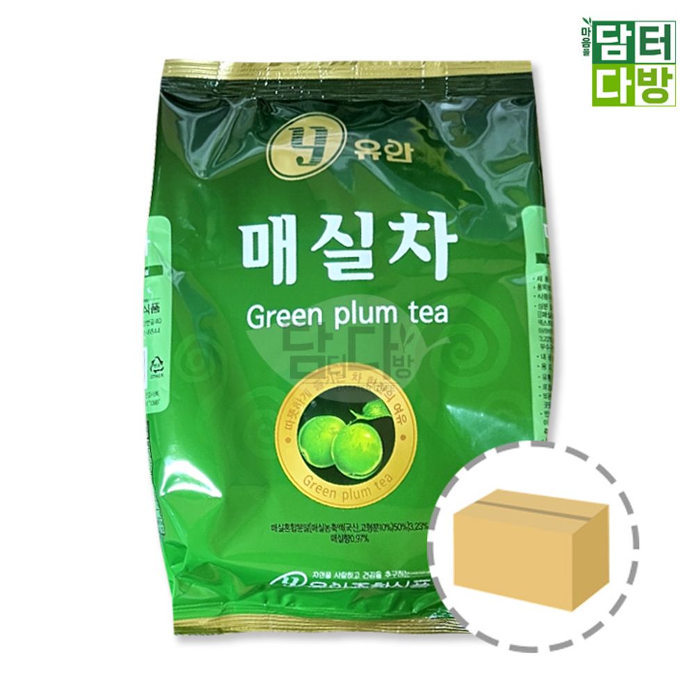 (무배) 유안 자판기용 매실차 900g 1BOX (12개입)