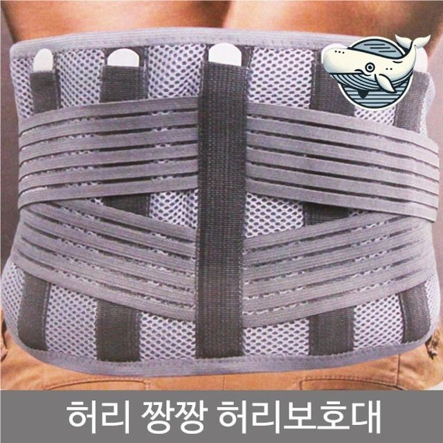 허리 보호대 착용 편안한 허리 지지대 체형