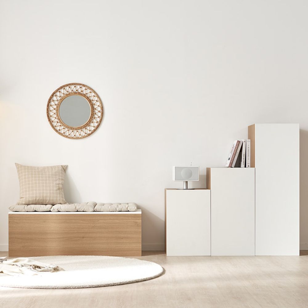 가로세로 수납장 벤치 거실장 120cm prd175903918