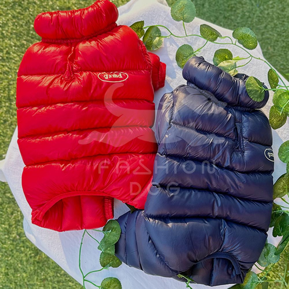 강아지 말랑 올인원 패딩 1P 반려견 겨울 보온 점퍼