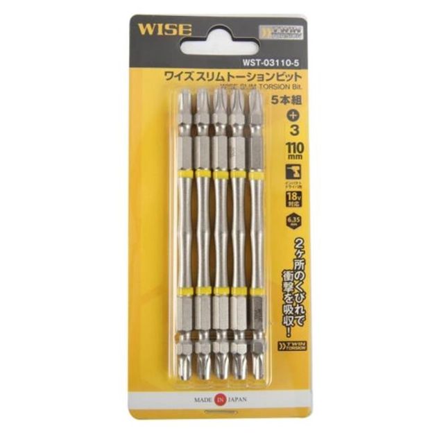 토션비트-슬림 WST-03110-5 NO.3x110mm 5ea (1EA)