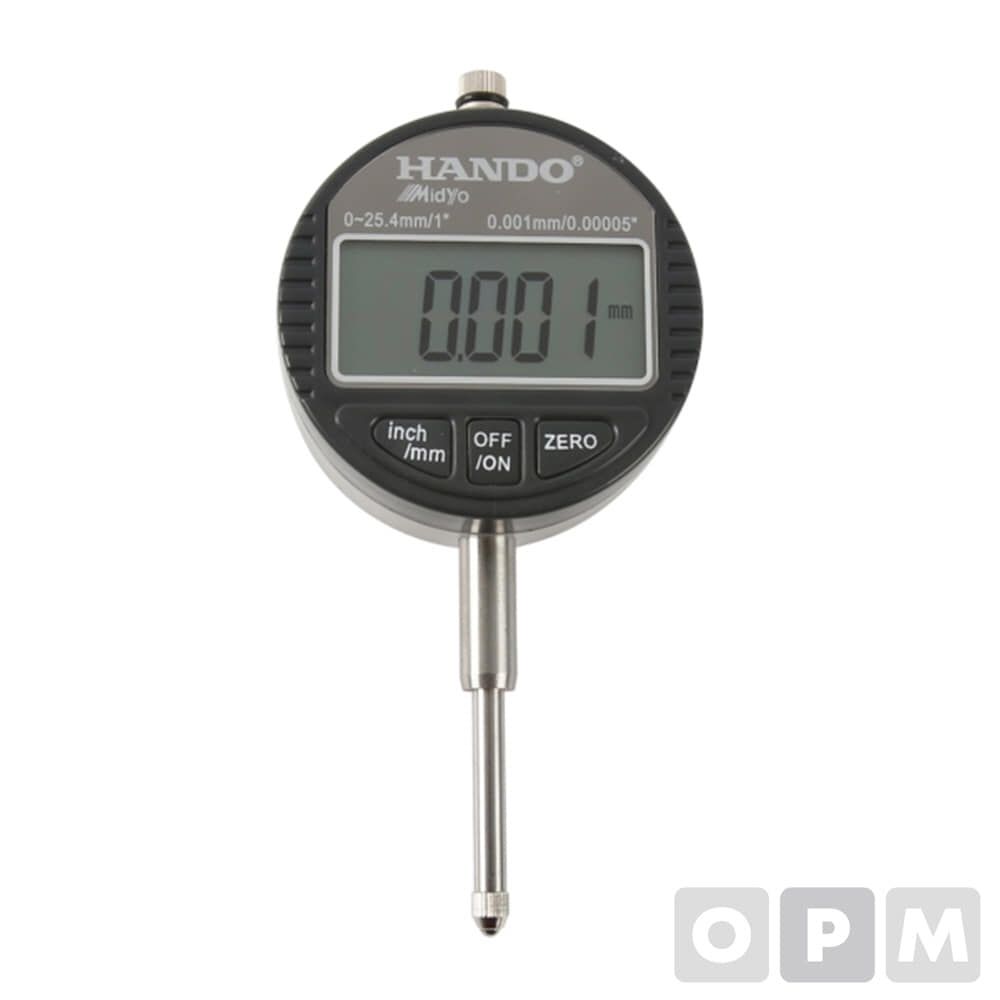 HANDO 디지매틱인디게이터(0.001) 25.0MMx0.001 1EA