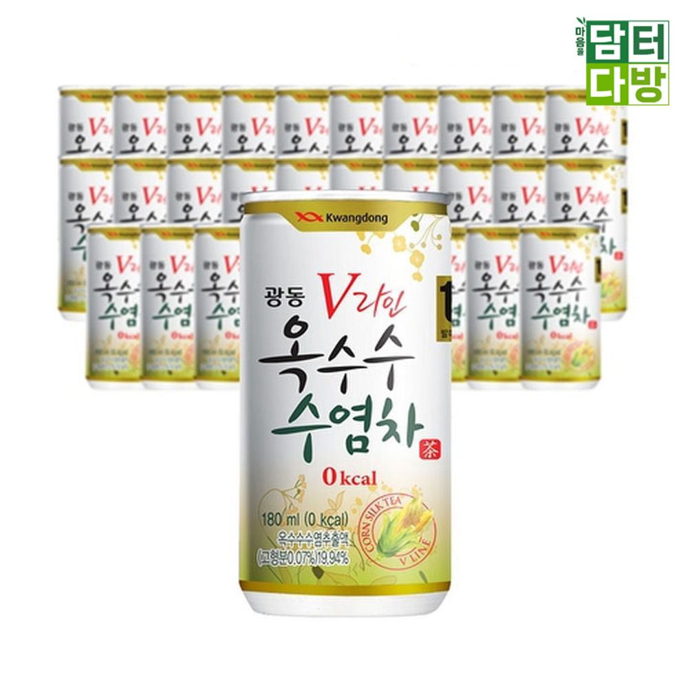 광동제약 옥수수수염차 180ml (30캔)