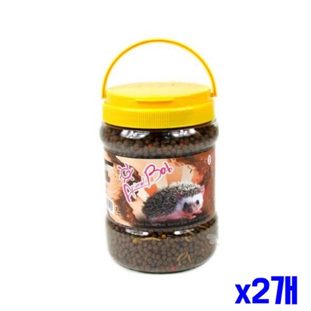 고슴도치 사료 0.85Kg x2개 고슴도치먹이 애완용품